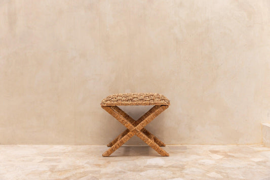 Modern X Base Stool