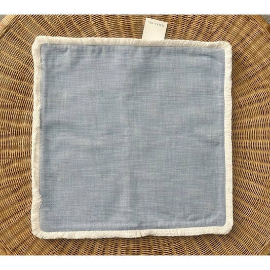 Ridgewater Perennials Outdoor Pillow Cover (22” SQ)-Blue