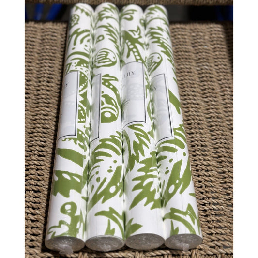 Sicily Wallpaper-Grass Green