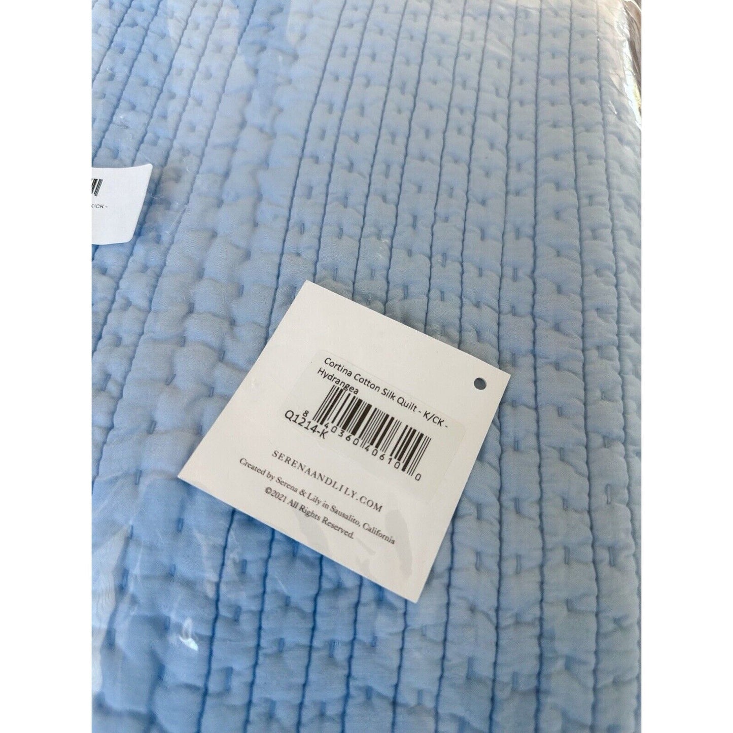 Cortina Cotton Silk Quilt (K/CK)-Hydrangea - The Home Decor Outlet