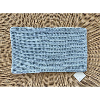 Tidal Pilllow Cover (12”x21”)-Coastal Blue