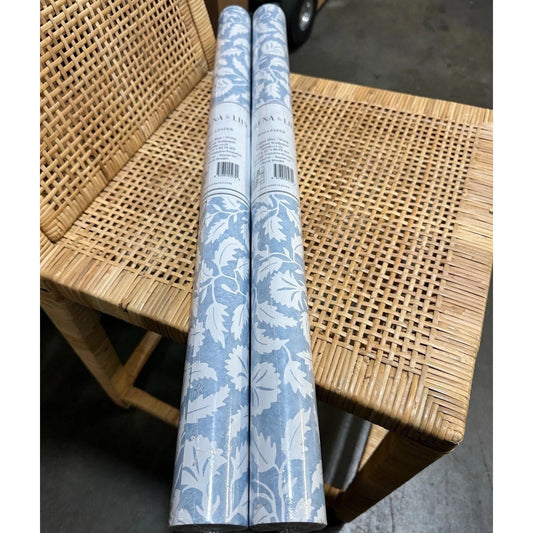 Songbird Wallpaper-Coastal Blue/White