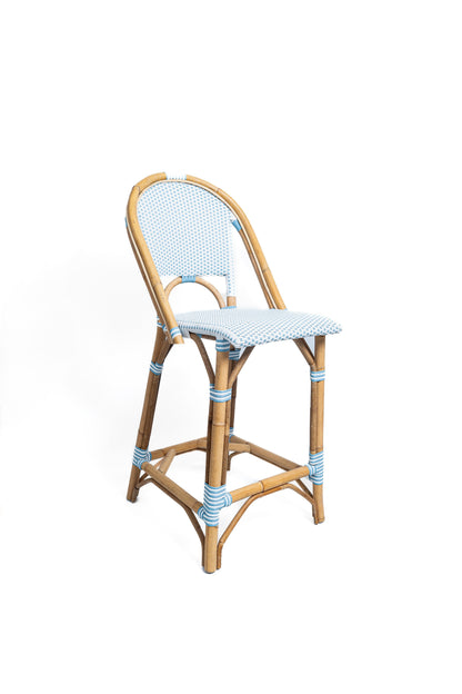 Modern Bistro Rattan Counter Stool