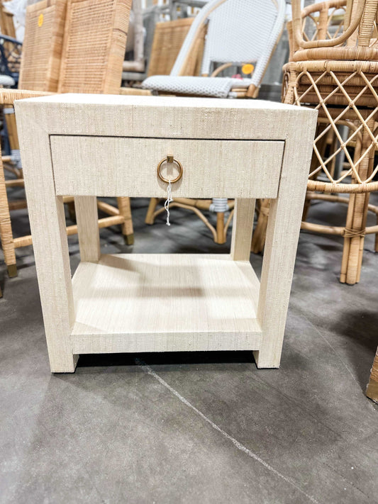 Blake 1-Drawer Nightstand-Natural - The Home Decor Outlet
