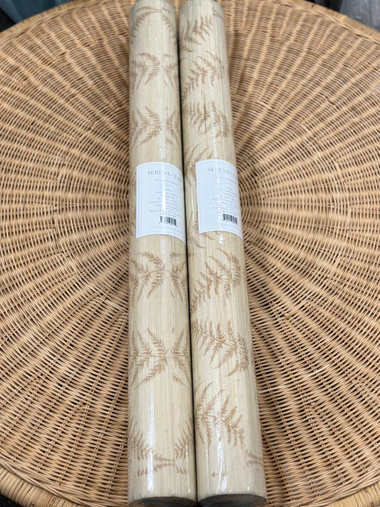 Gardenside Grasscloth Wallcovering-Natural