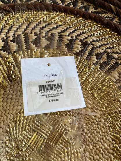 Del Sol Baskets (Set of 8) - The Home Decor Outlet
