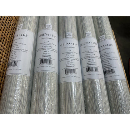 Swansea Paperweave Wallcovering-Fog Grey