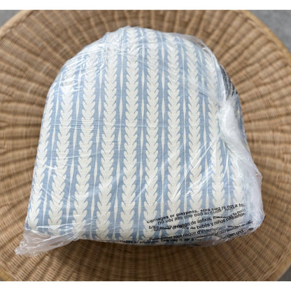 Avalon Indoor Rattan Dining Chair Cushion-Oceana Coastal Blue