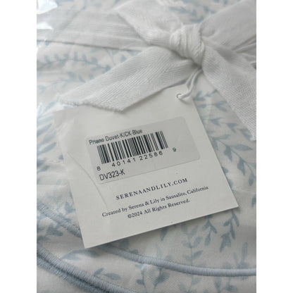 Priano Sateen Duvet Cover (K/CK) & 2 King Shams-Blue