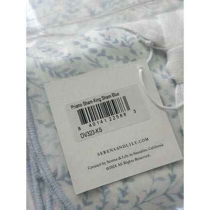 Priano Sateen Duvet Cover (K/CK) & 2 King Shams-Blue