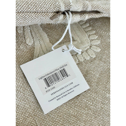 Leighton Pillow Cover (14” x30”)-Doe Beige