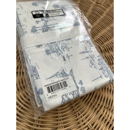 Seahaven Standard Pillowcases (Set of 2)-French Blue
