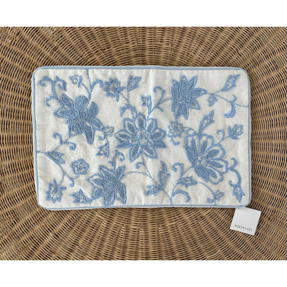 Marigot Pillow Cover (14”x22”)-Hydrangea Blue