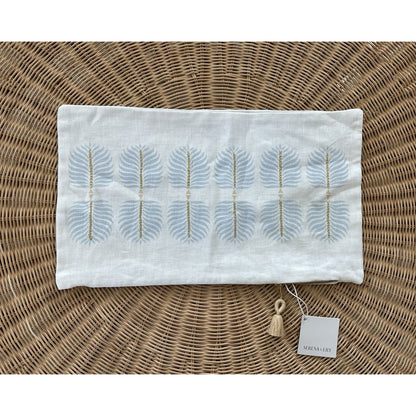Granada Pillow Cover (12”x21”)-Coastal Blue